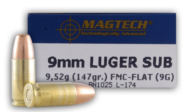 MAGTECH 9G 9MM 147FMJF 50 - Win Repeating Arms Promotion